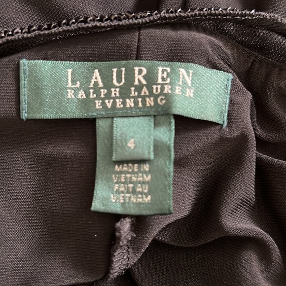 Ralph Lauren Black Gown - Picture 4 of 4